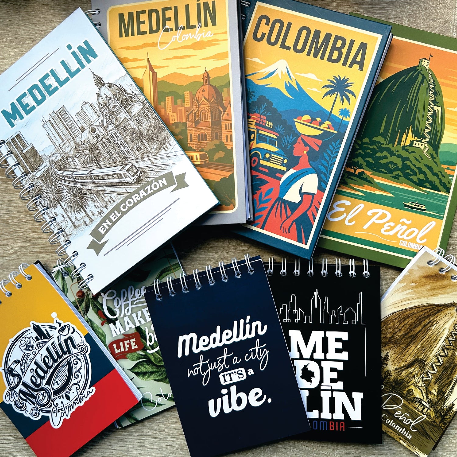 Colombian Notebooks Souvenirs