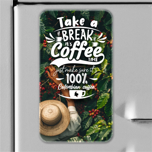 Imán: Frase de café