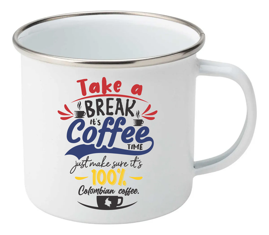 Mug Peltre: Café Colombia