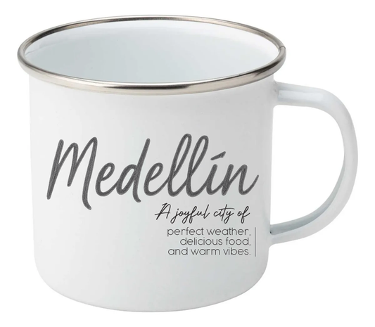 Mug Peltre: Medellín - Metro