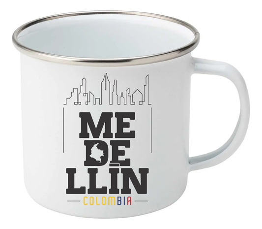 Mug Peltre: Medellín - Colombia