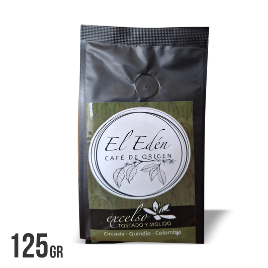 250g El Edén Colombian origin ground coffee from Quindío