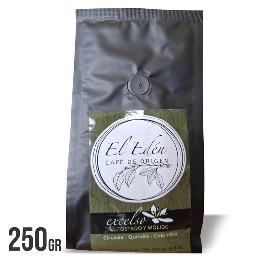 Colombian specialty coffee 250 grams, ground and roasted